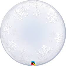 Deco bubble Frosty Snowflakes